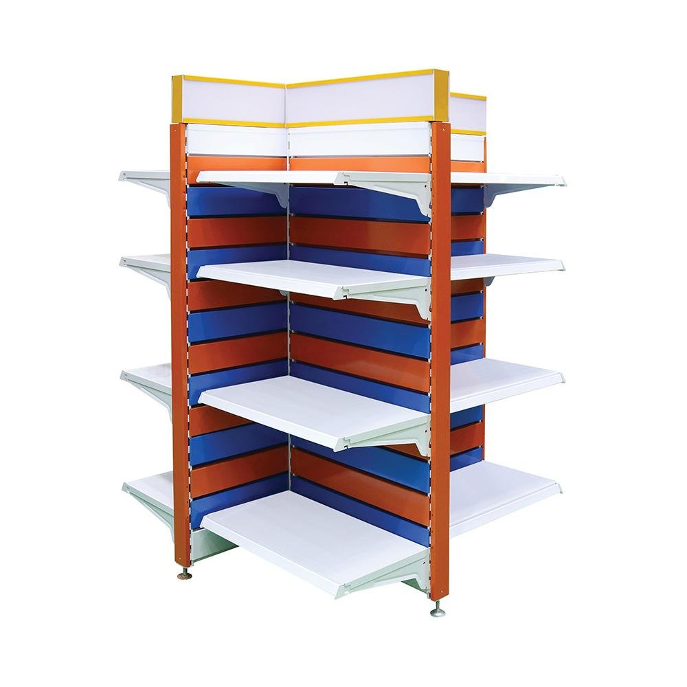 New Proactive Supermarket Wall Shelves for Goods Promotion