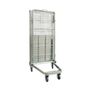 Heavy Duty Rigid Rolling Collapsible Wire Cage Container with Caster