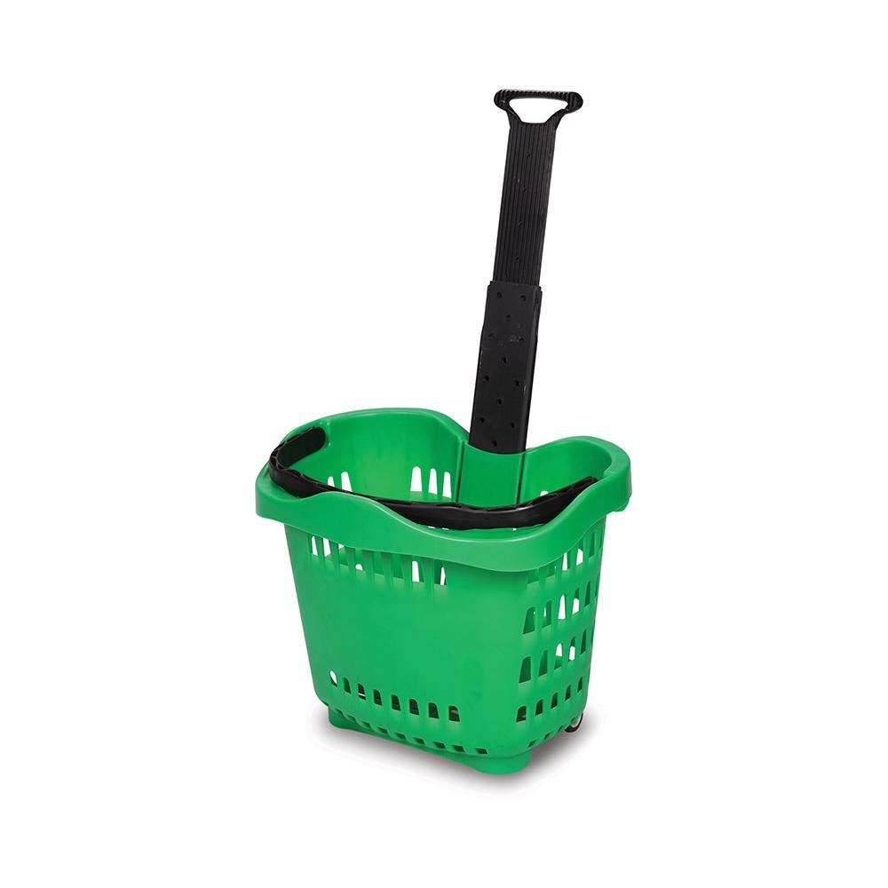 Flexible Lady Used Hot Selling Portable Plastic Shopping Basket
