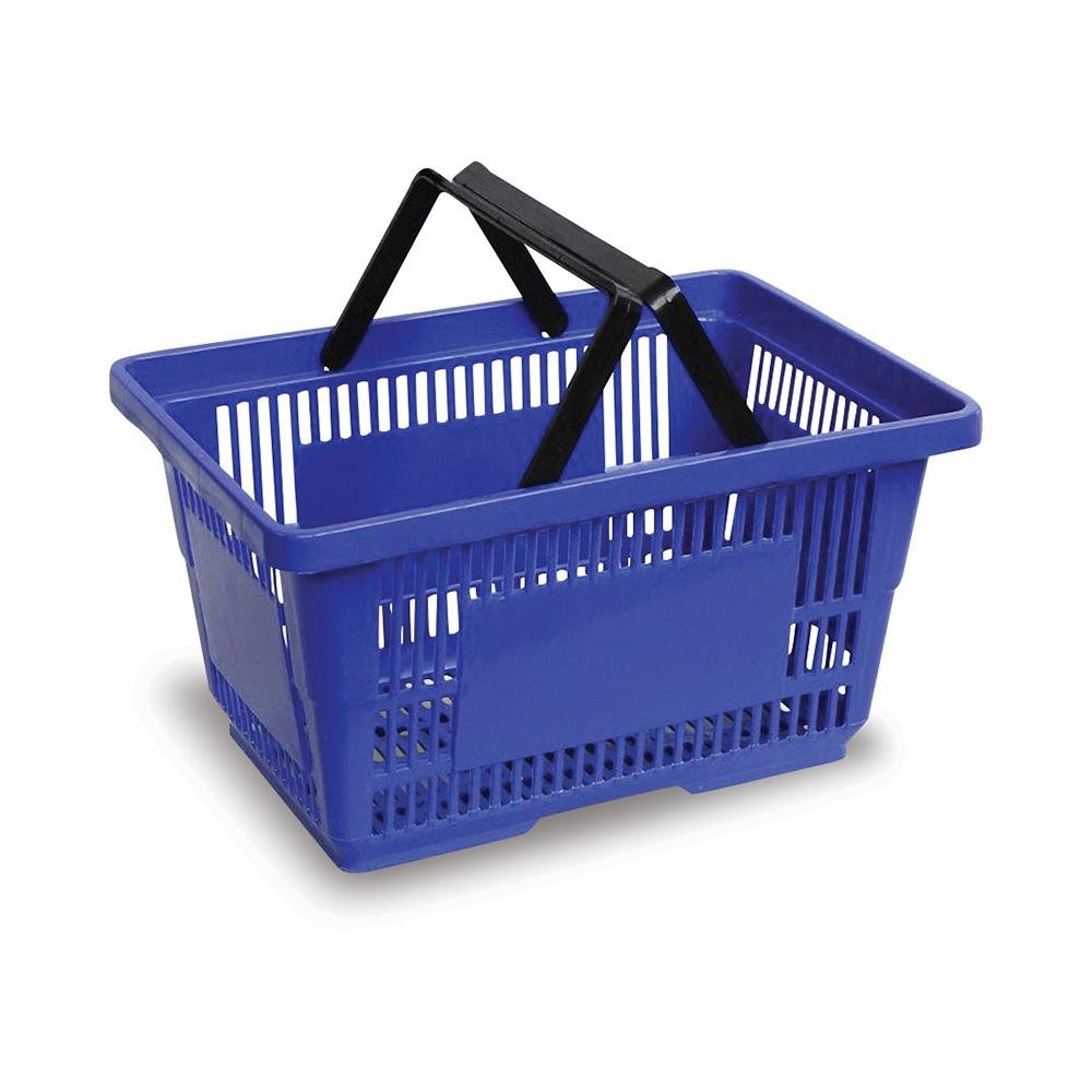 Wholesale Grocery Storage Supermarket Plastic Shopping Basket