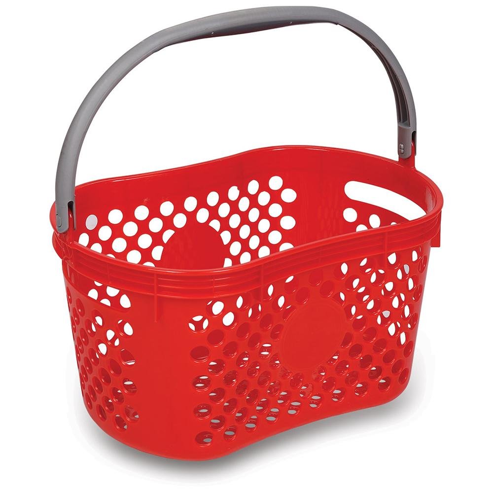 Small Plastic Utensils Shopping Basket with Single Handle